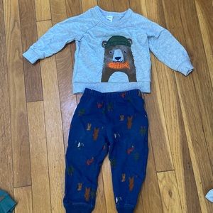 Carters Cute Bear Set! Toddler boy size 18m